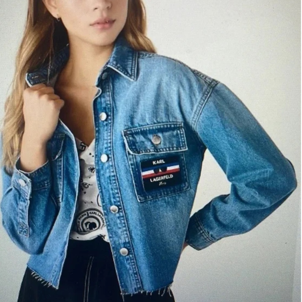 KARL LAGERFELD - Denim Jean Jacket